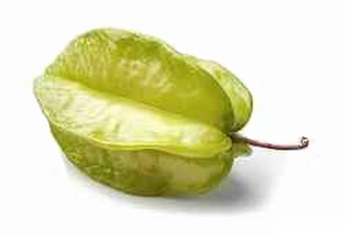 Caramboles jaunes, fruits étoiles, fruit en C